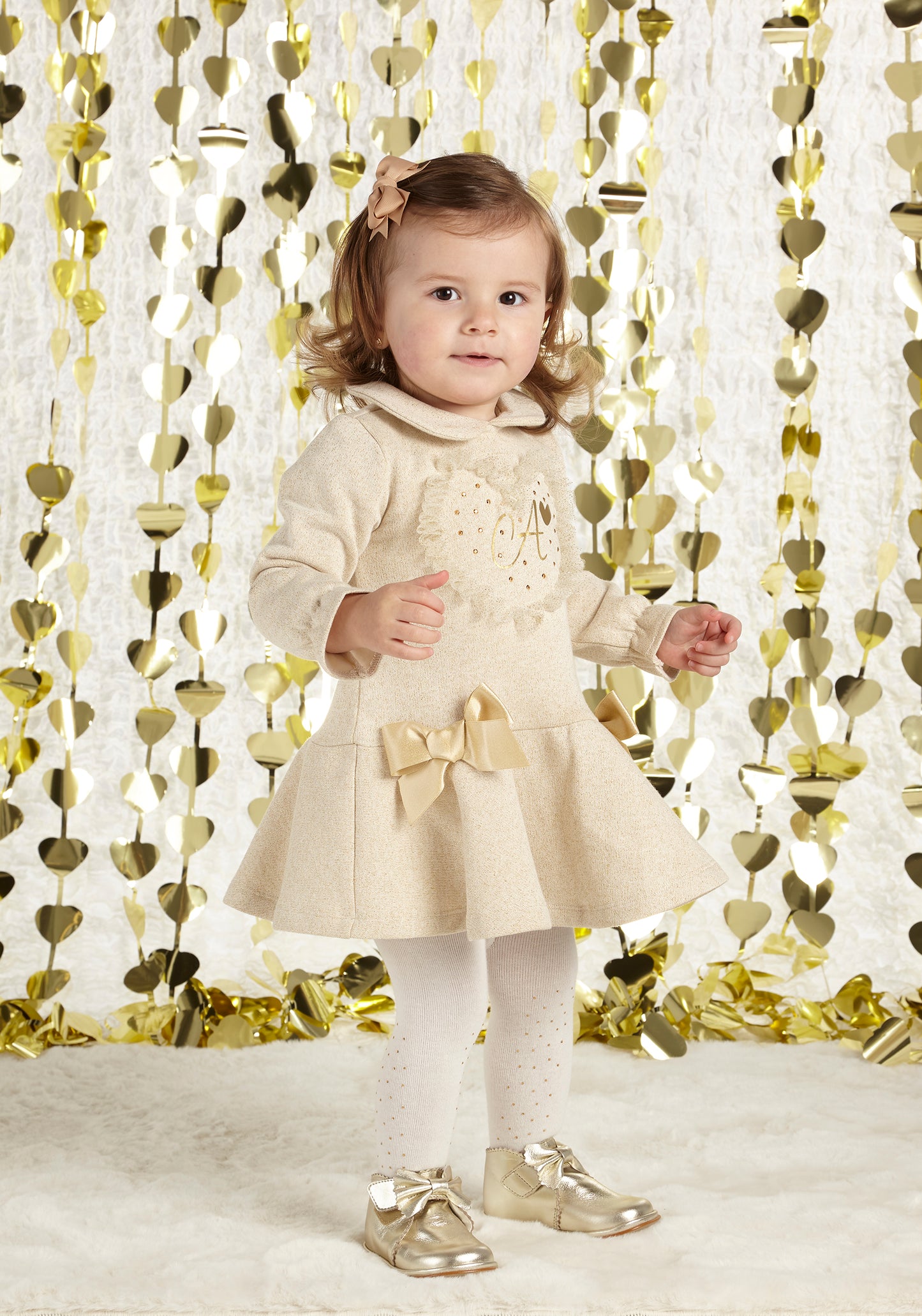 Little A Blaire Tule Heart Dress