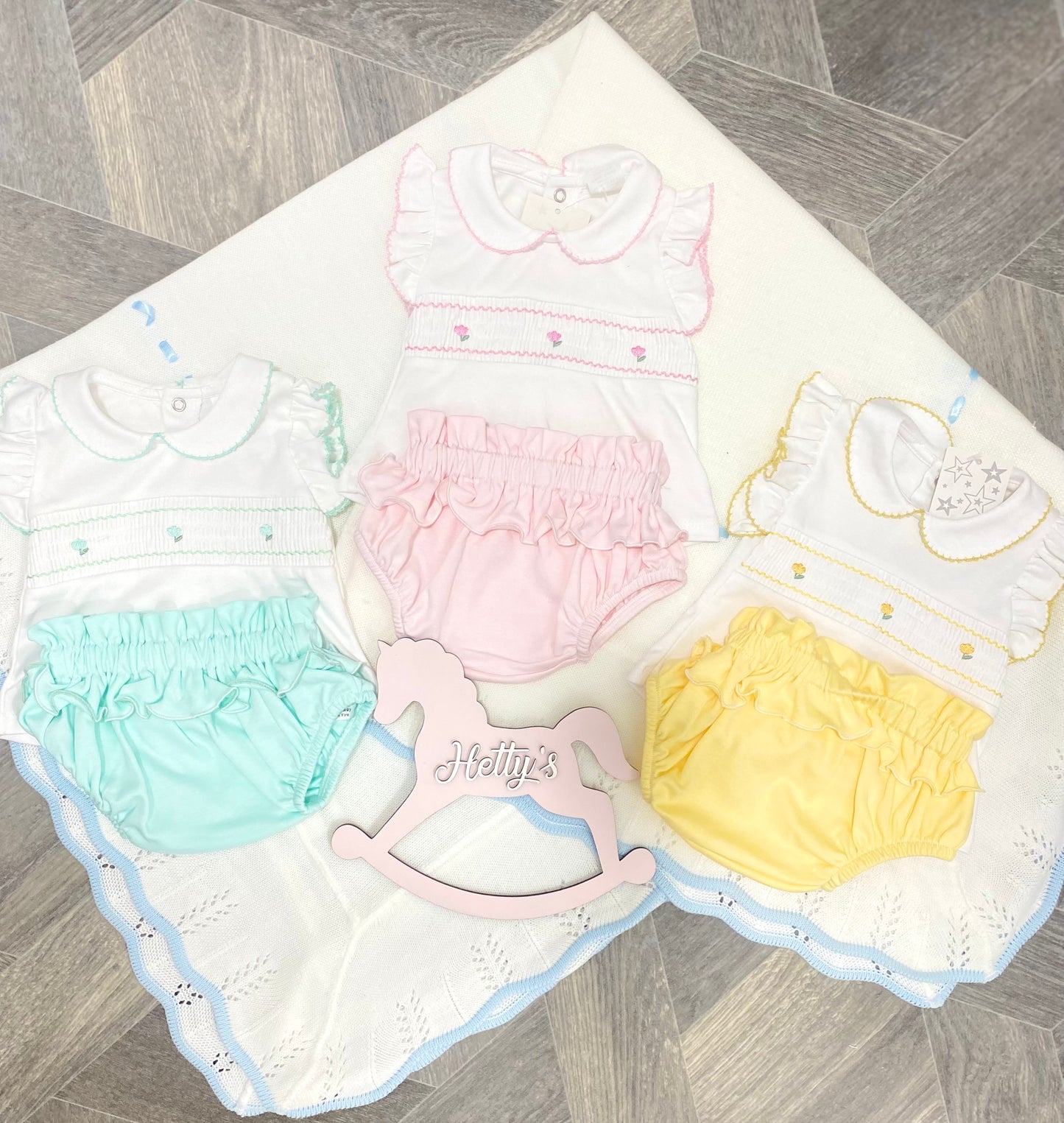 Cotton Rose Bud Jam Pant Set