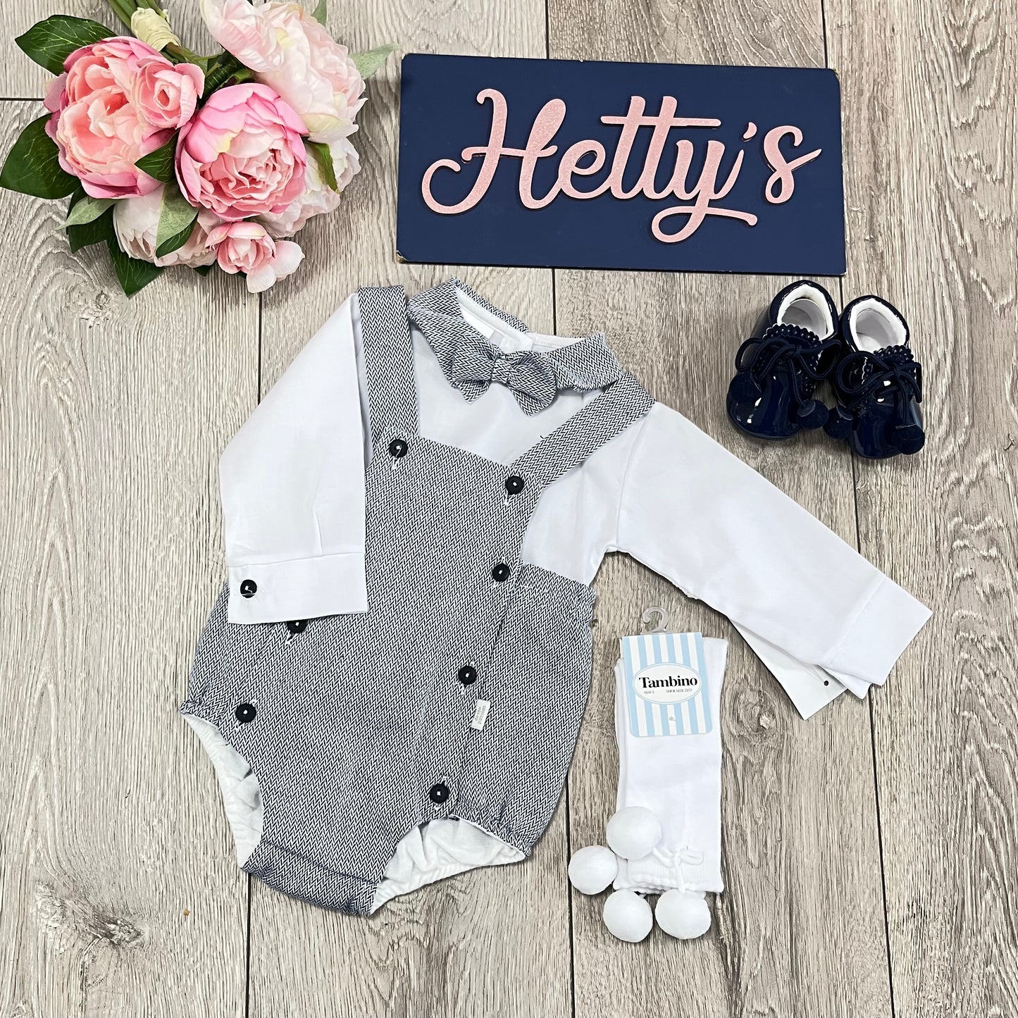 Dickie Bow Romper