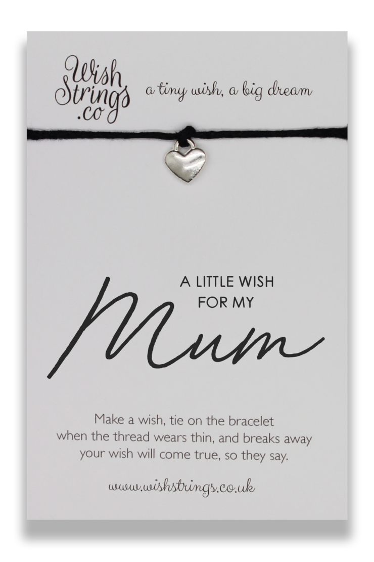 Mum Wish String Bracelet - Hetty's Baby Boutique
