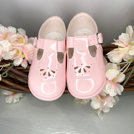 Pink Petal Hard Sole Shoe