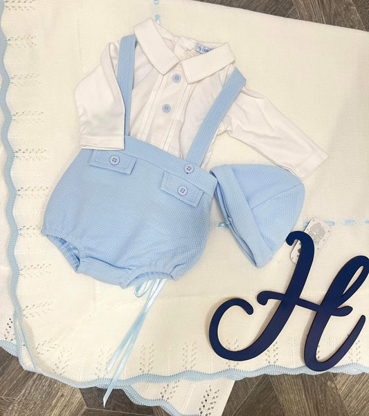 My Little Chick Blue Romper