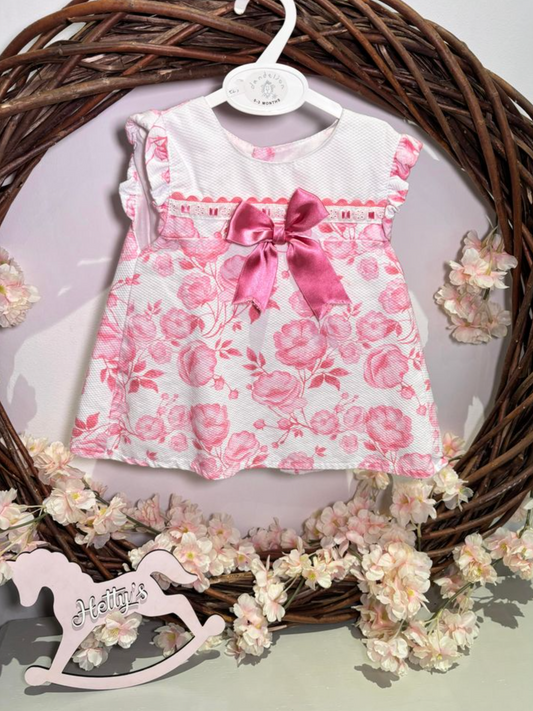 Dandelion Pink Floral Dress