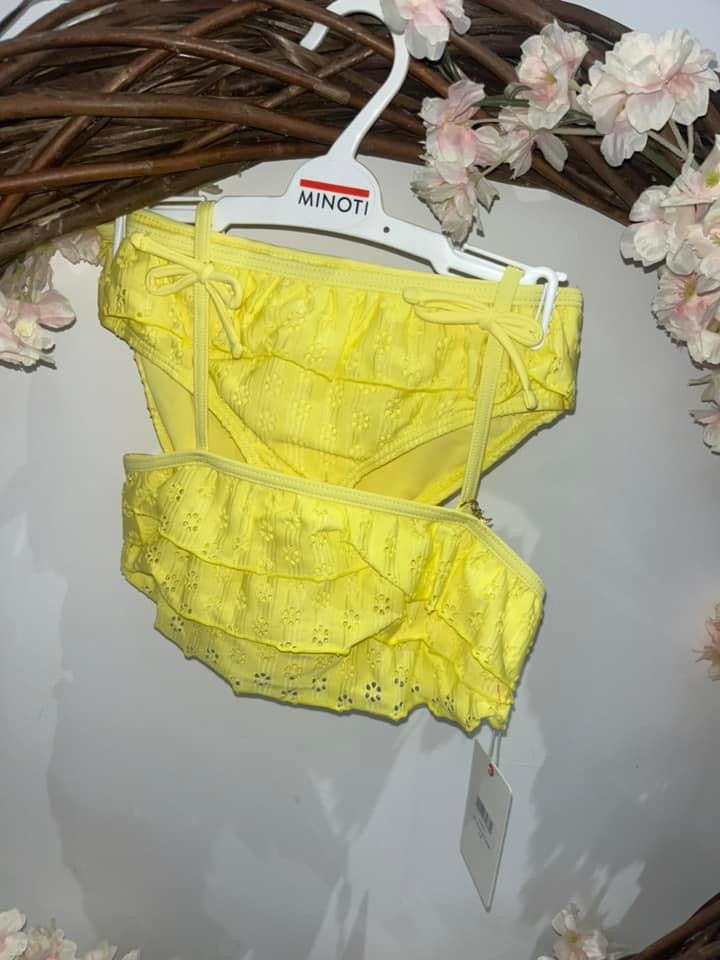 Girls lemon bikini