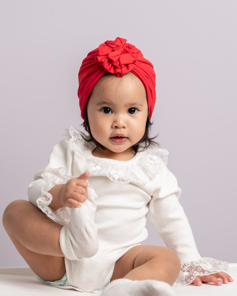 Caramelo Ivory Frilly Collar Long Sleeve Body