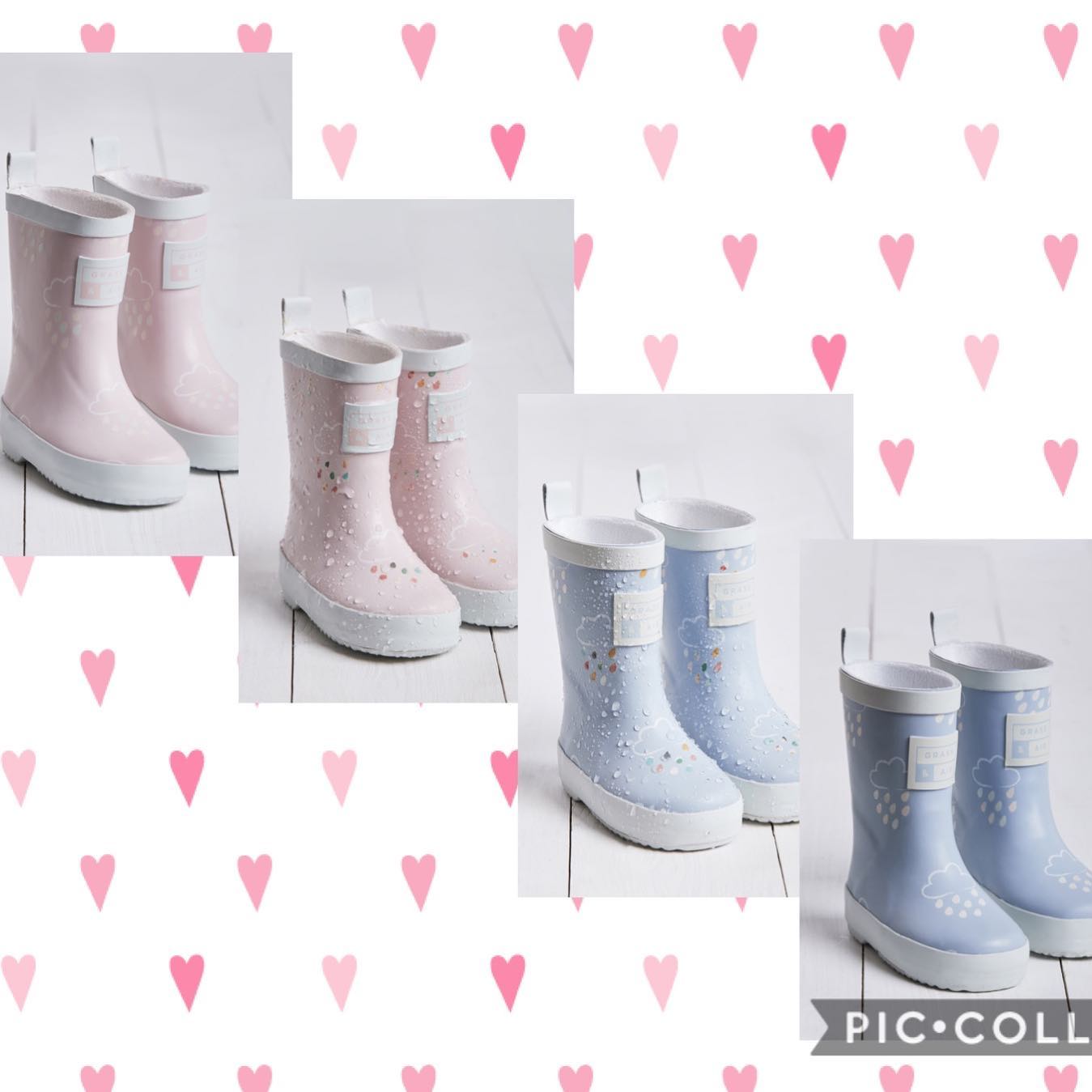 Luxury Boutique Pastel Colour Changing Wellies - Hetty's Baby Boutique