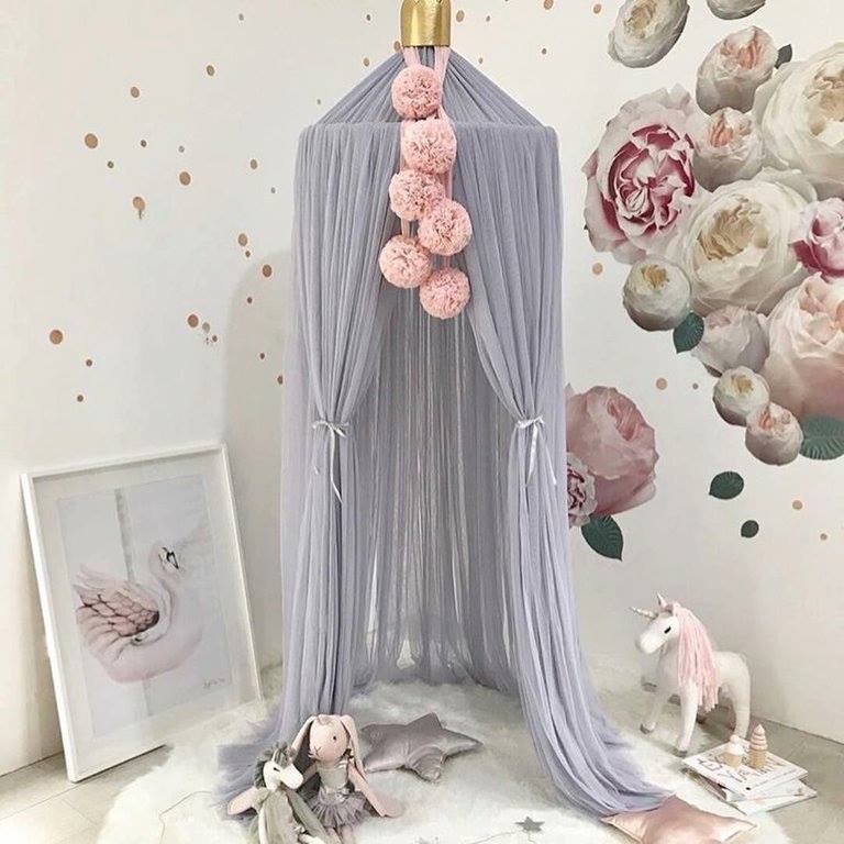 Luxury Canopy & Pom Pom Sets - Hetty's Baby Boutique