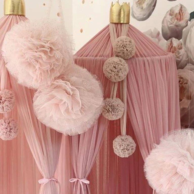 Luxury Canopy & Pom Pom Sets - Hetty's Baby Boutique