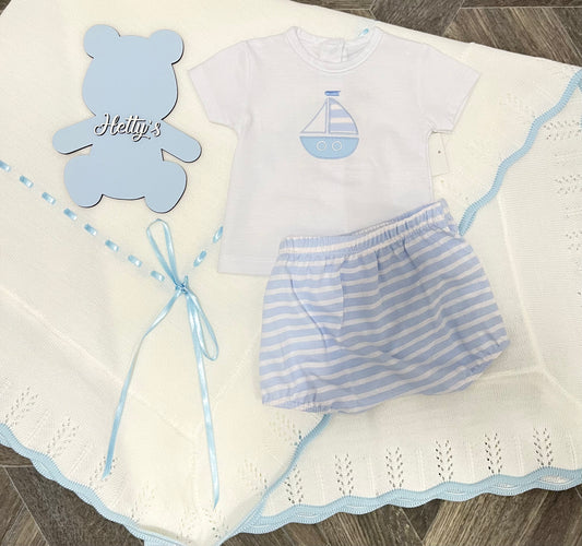 Rapife Boat Tshirt & Bloomers Set