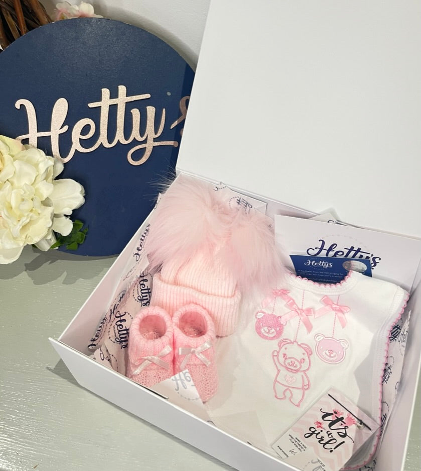 Girls Teddy Gift Set