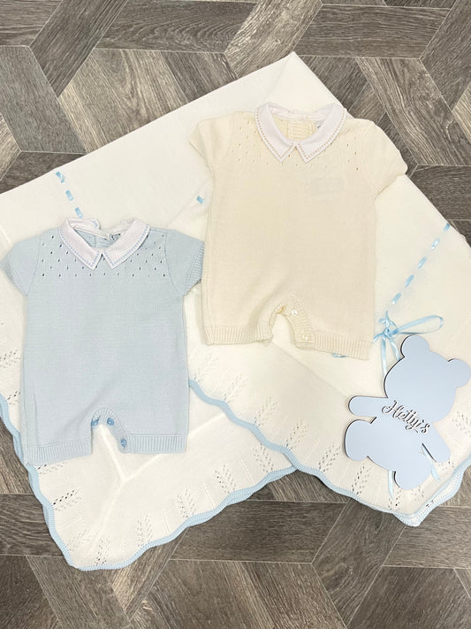 Pex "DEVON" Knitted Romper