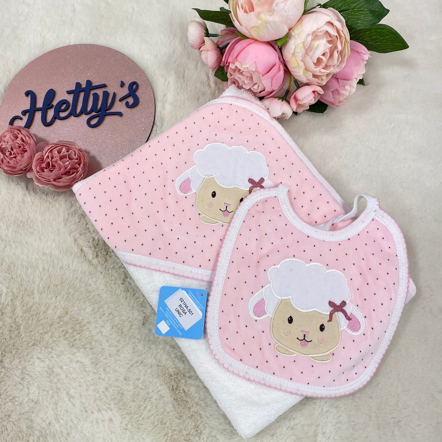 Sardon Towel & Bib Set