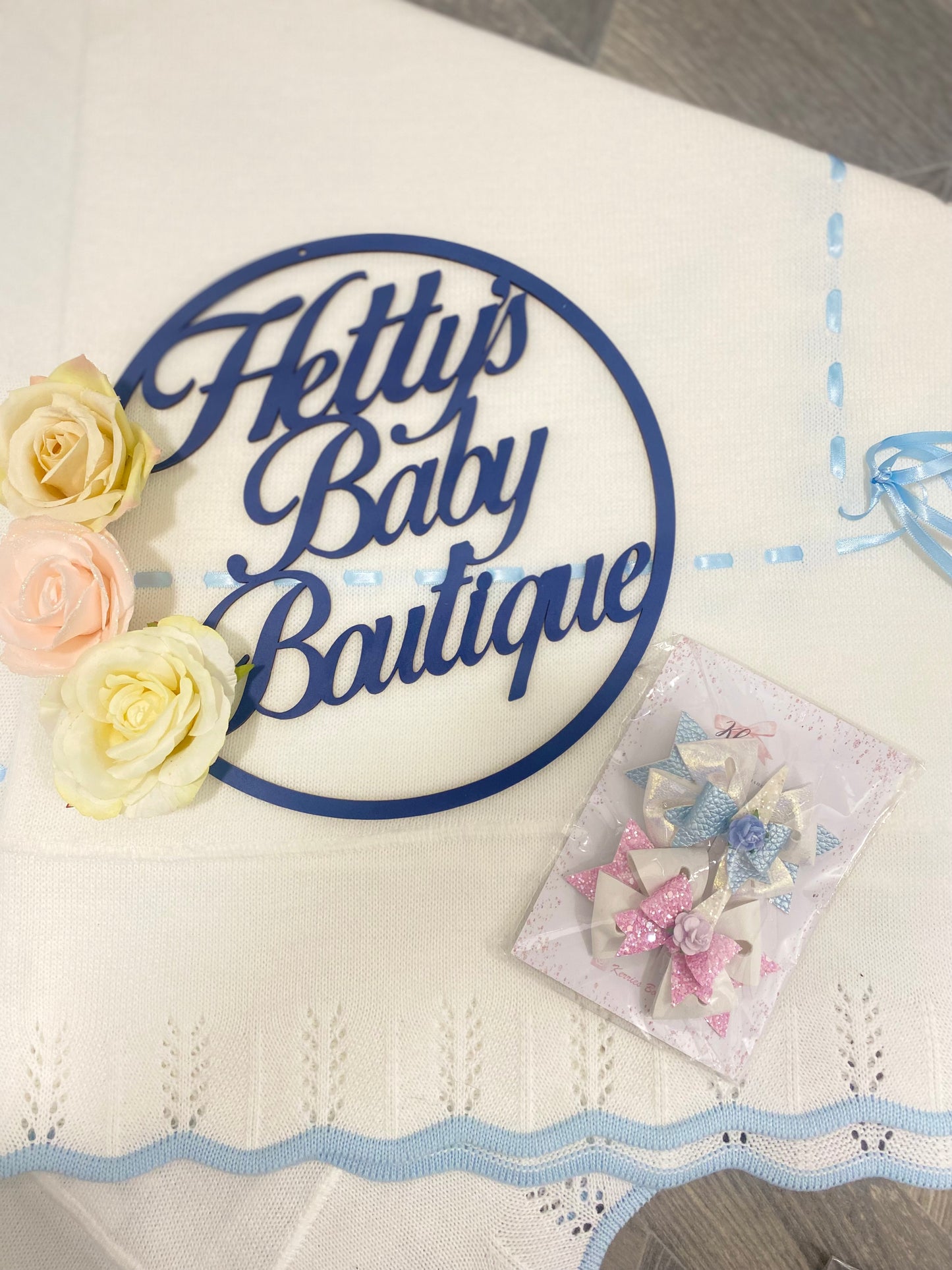 Handmade Hairbow Clips