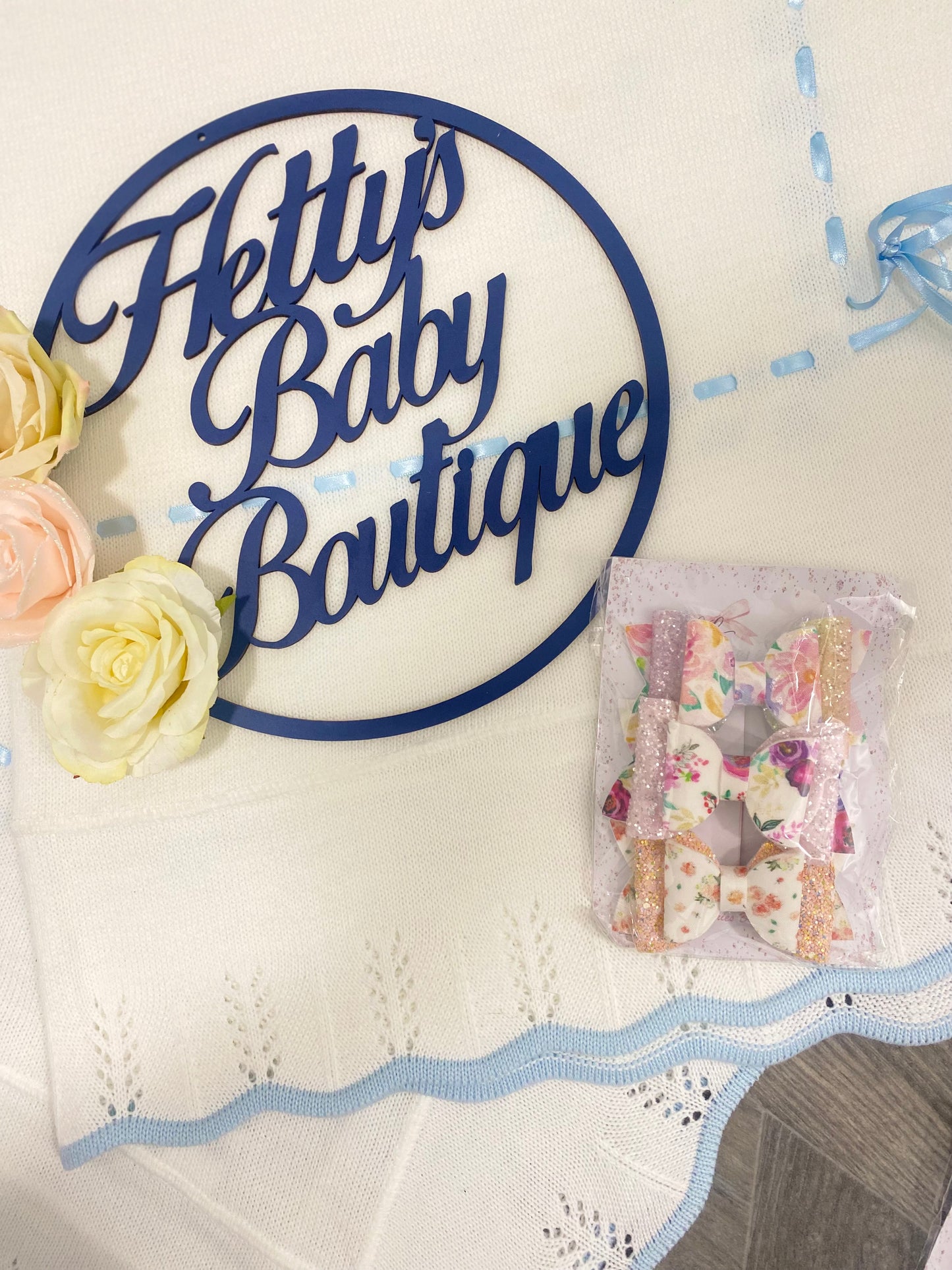 Handmade Hairbow Clips