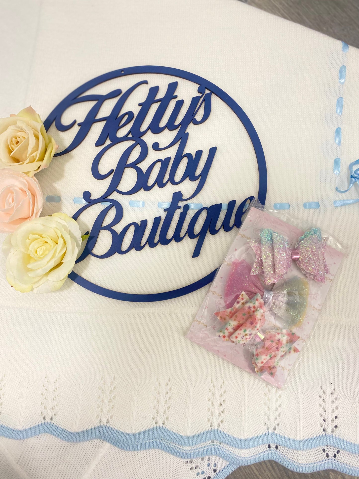 Handmade Hairbow Clips
