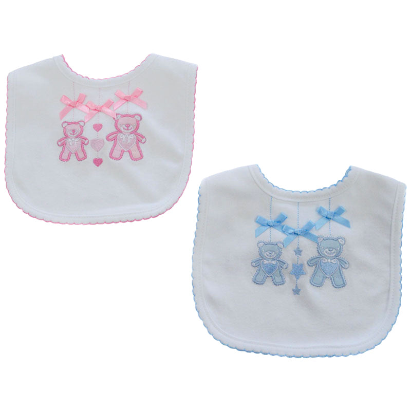 Teddy Bear Bib - Hetty's Baby Boutique
