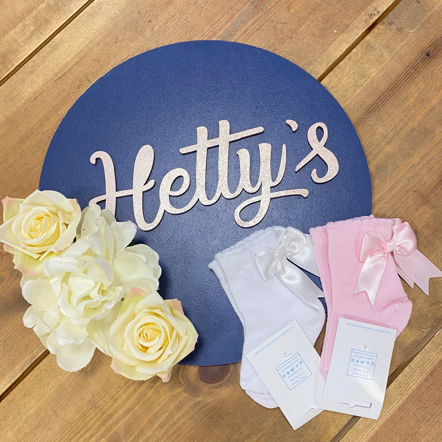Ankle bow socks - Hetty's Baby Boutique