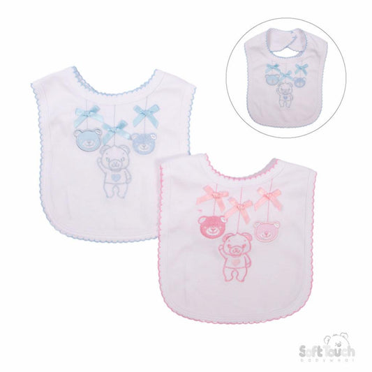 Teddy Bear Bib - Hetty's Baby Boutique