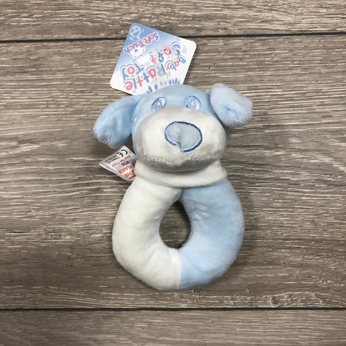 Pink and Blue Dog and Unicorn Rattle - Hetty's Baby Boutique