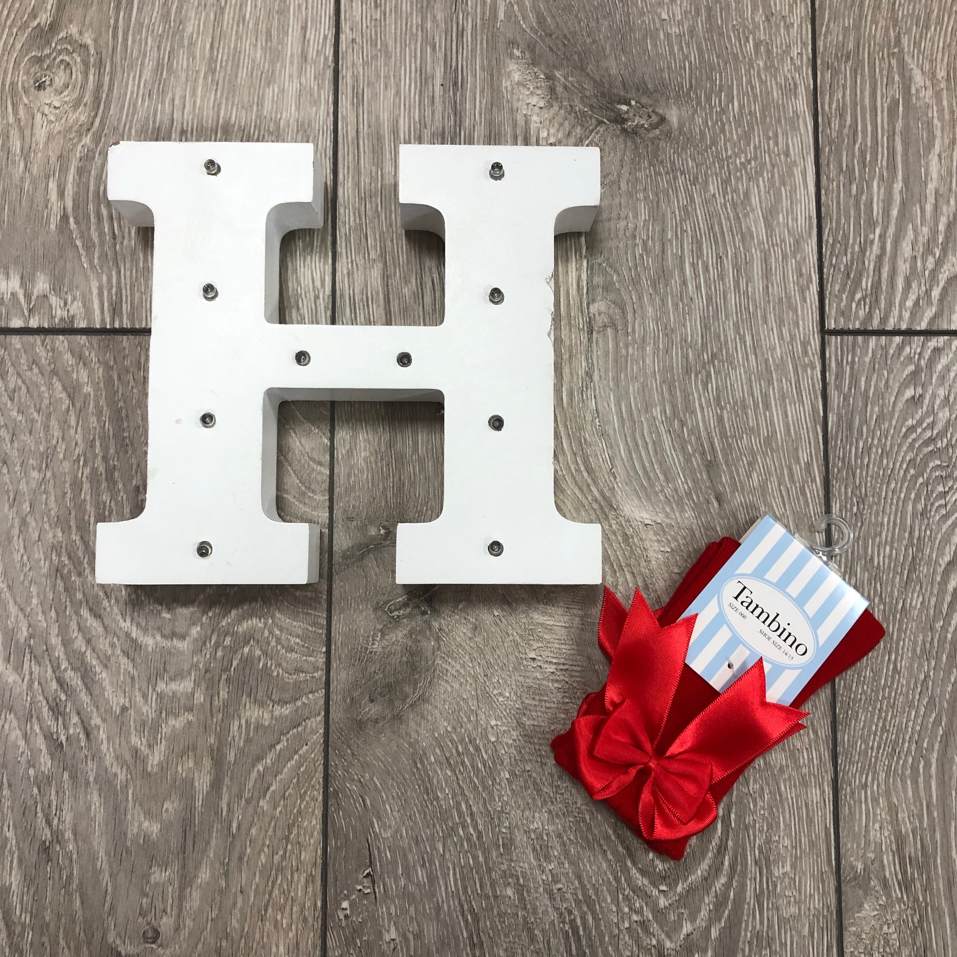 Tambino Knee High Bow Socks - Hetty's Baby Boutique