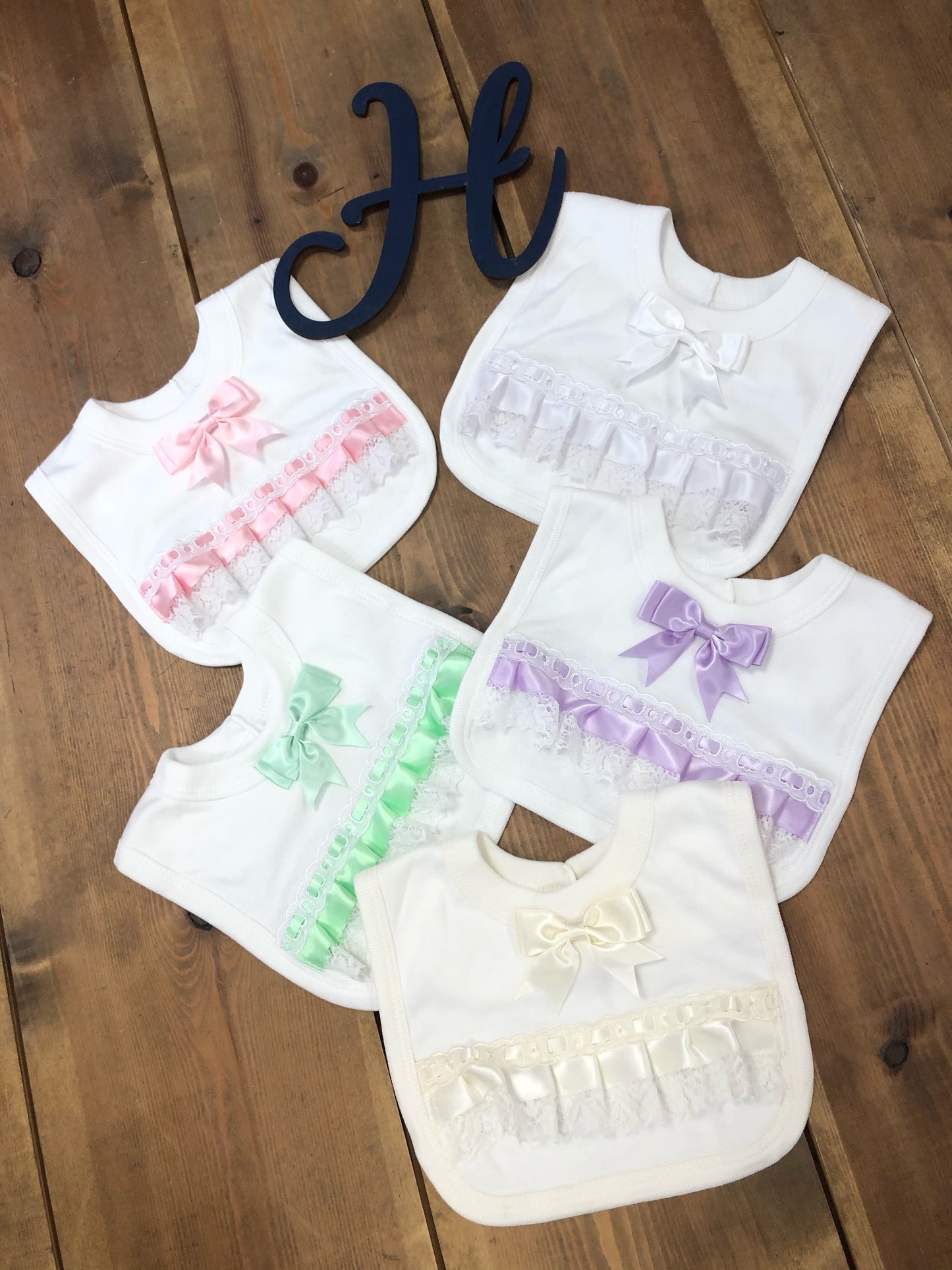 Ribbon Bow Bib