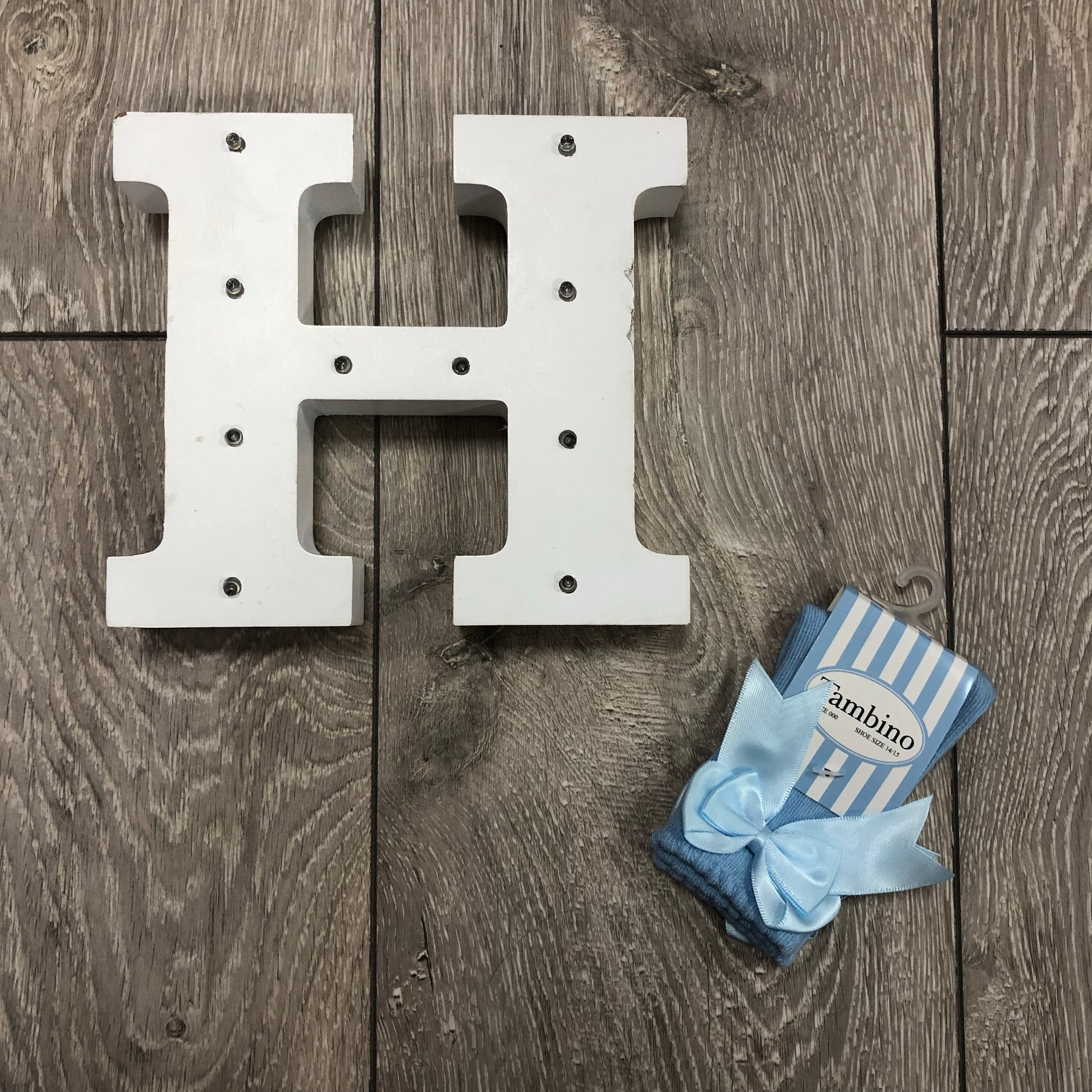 Tambino Knee High Bow Socks - Hetty's Baby Boutique