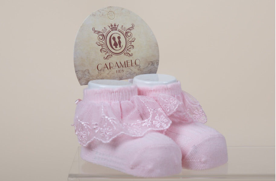 Caramelo Frilly Socks - Hetty's Baby Boutique