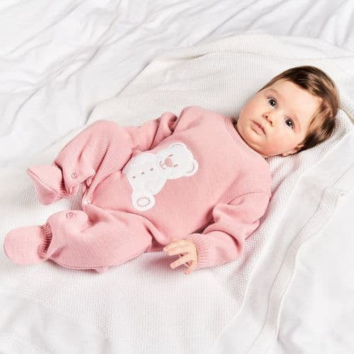 Dandelion Dusky Pink Teddy Bear All in one