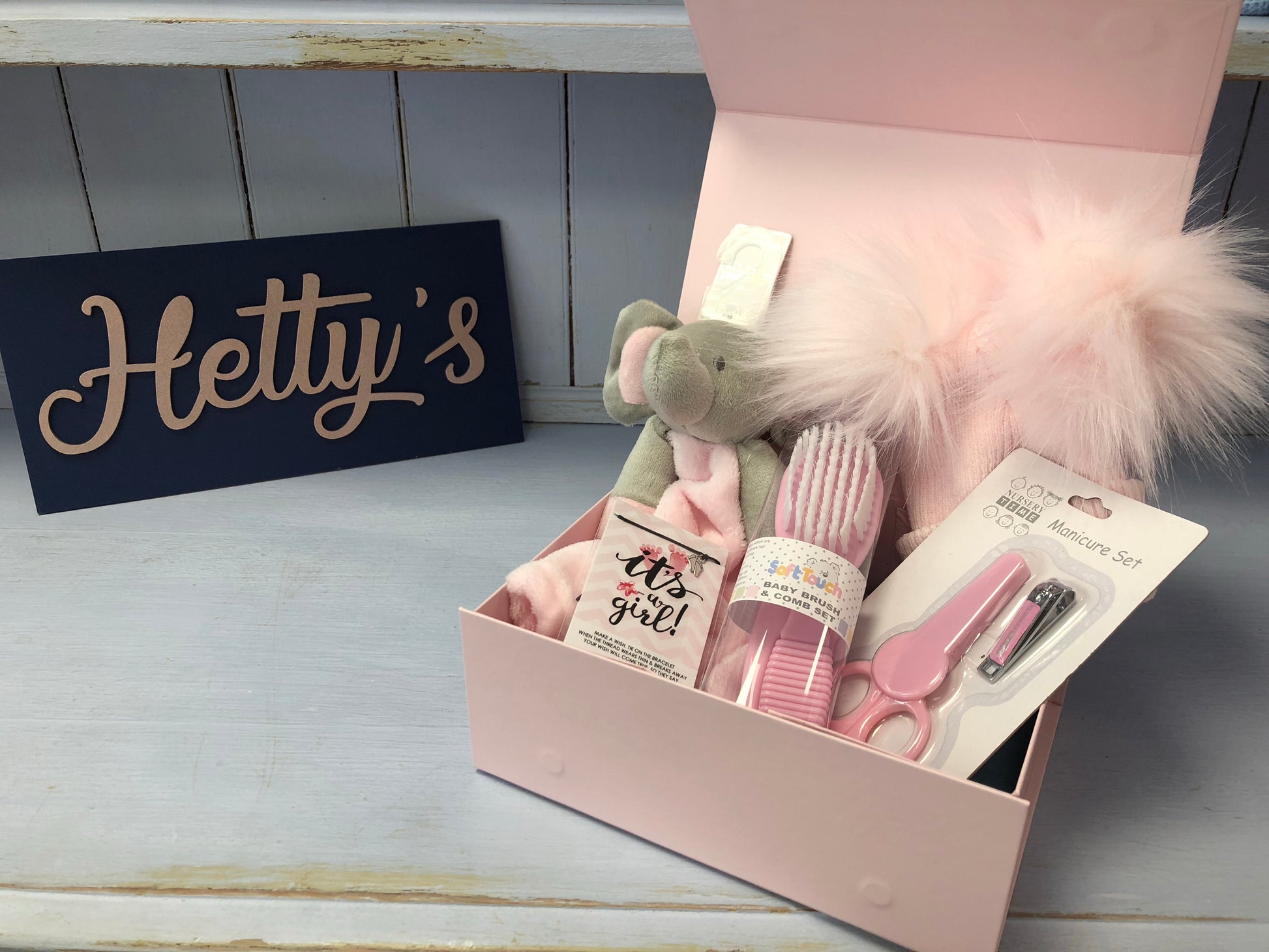 Newborn Baby Girl Pink Essentials Giftset - Hetty's Baby Boutique