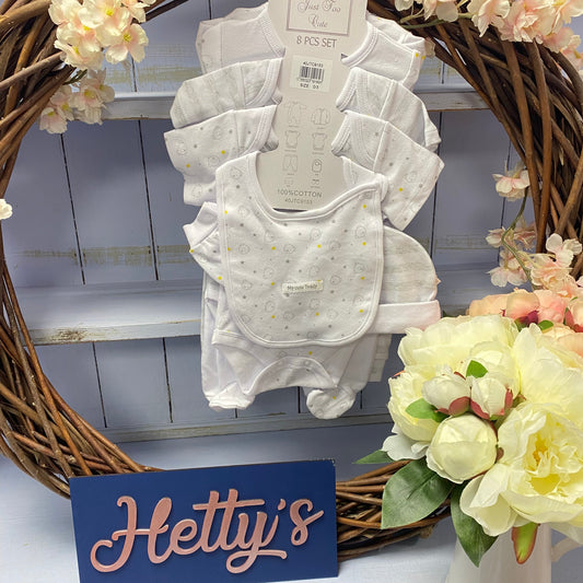 My Cute Teddy Unisex 8 Piece Set