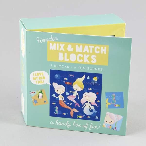 Mermaid Blocks Game - Hetty's Baby Boutique