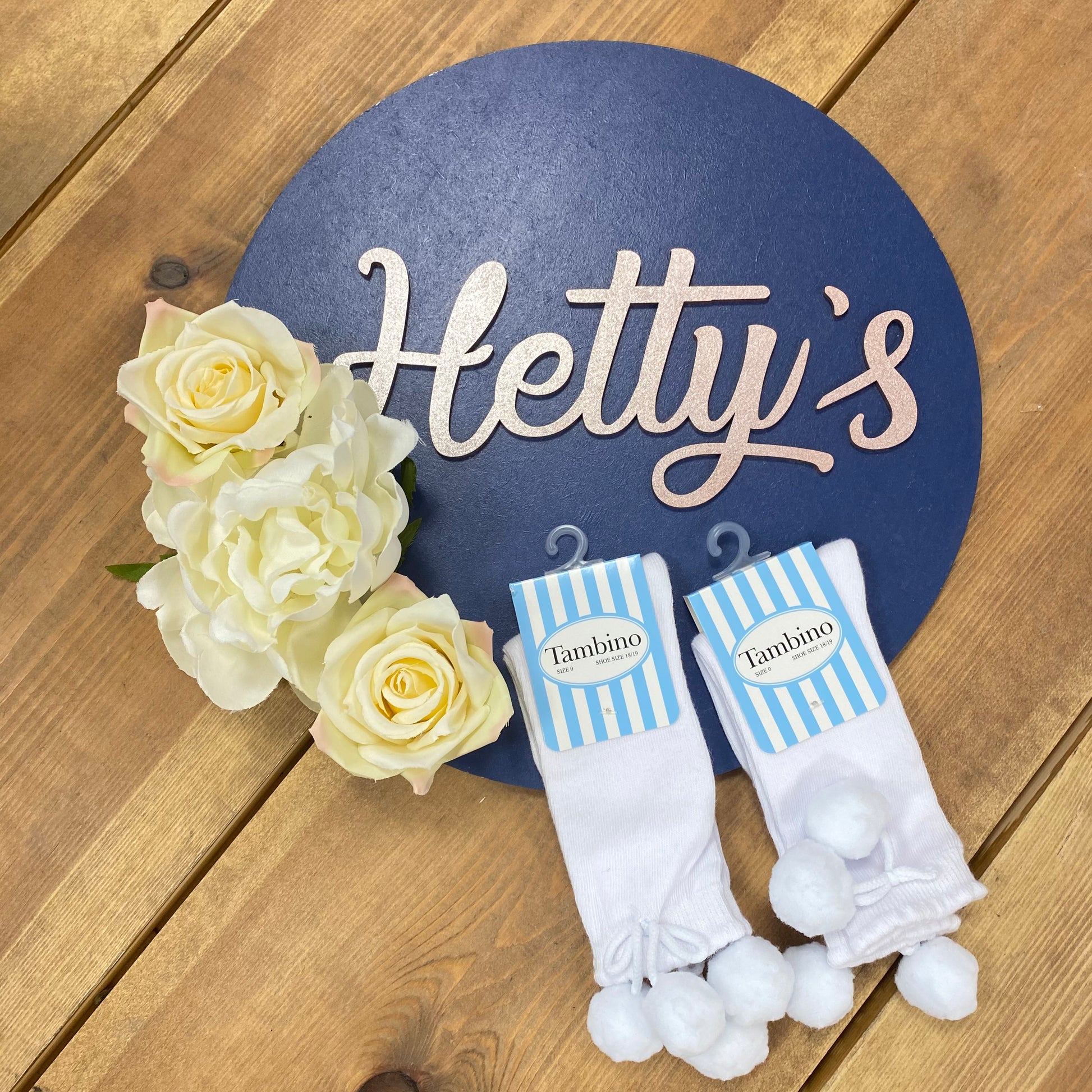 Tambino Pom Pom Socks - Hetty's Baby Boutique