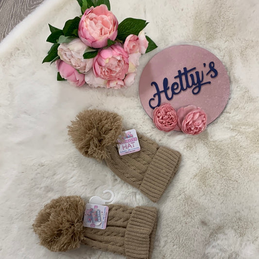 Camel Pom hat