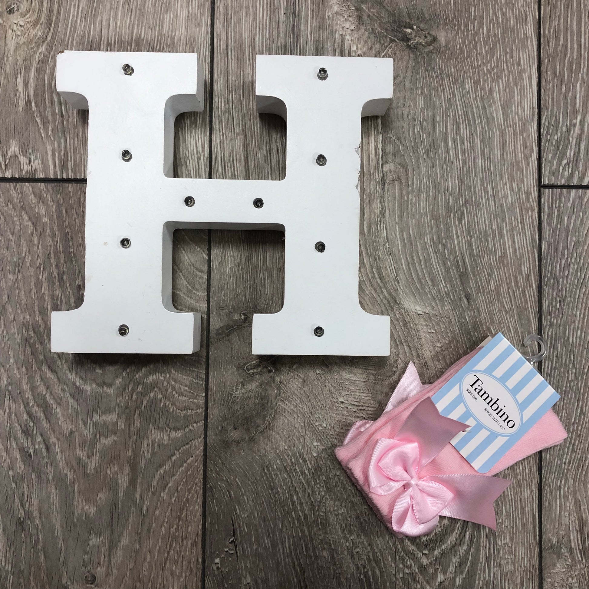 Tambino Knee High Bow Socks - Hetty's Baby Boutique