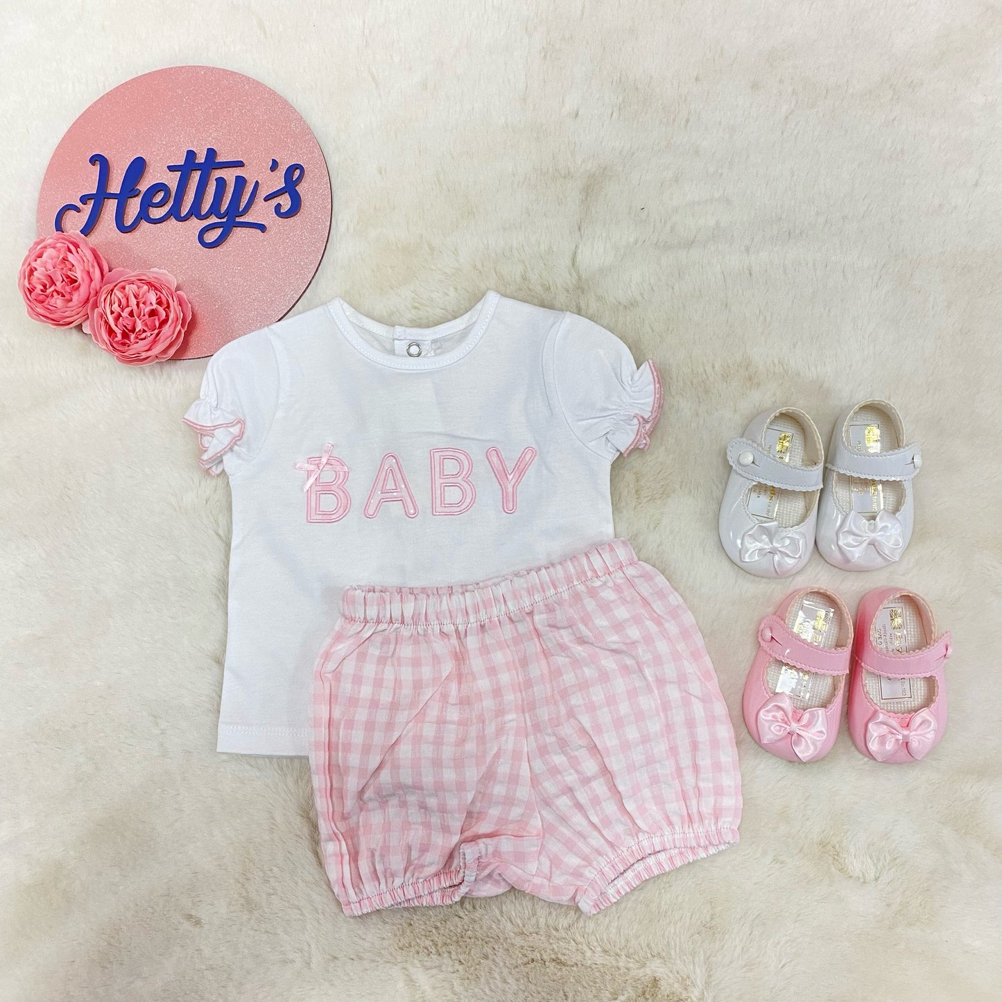 Baby Pink Short Set
