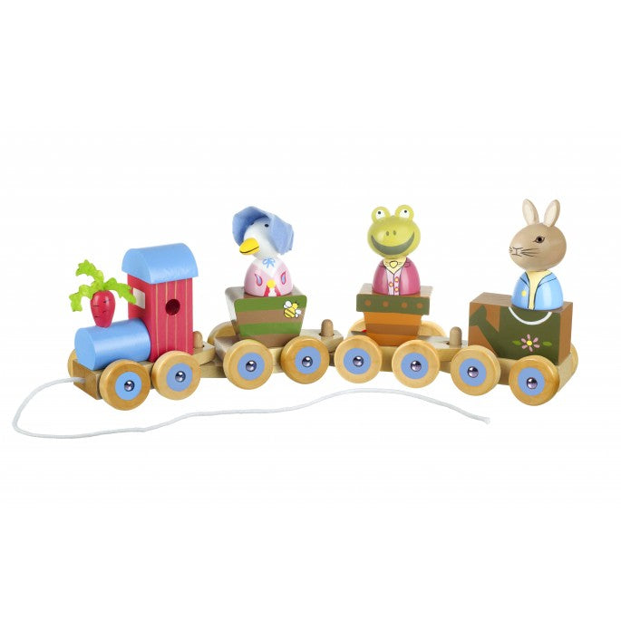 Wooden Peter Rabbit Train Set - Hetty's Baby Boutique
