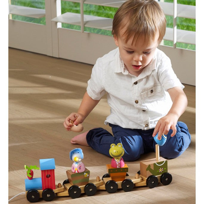 Wooden Peter Rabbit Train Set - Hetty's Baby Boutique