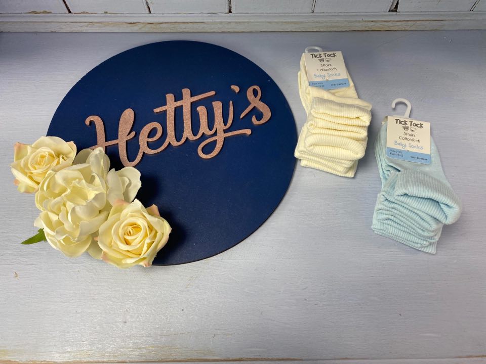 3 Pack Ankle Socks - Hetty's Baby Boutique